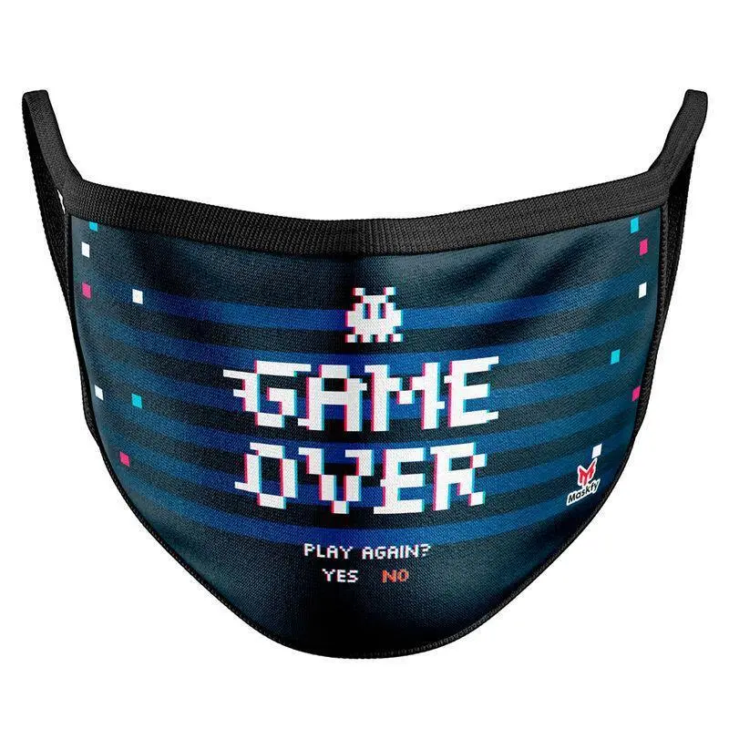 Maskfy Reusable Mask Game Over For Children 1