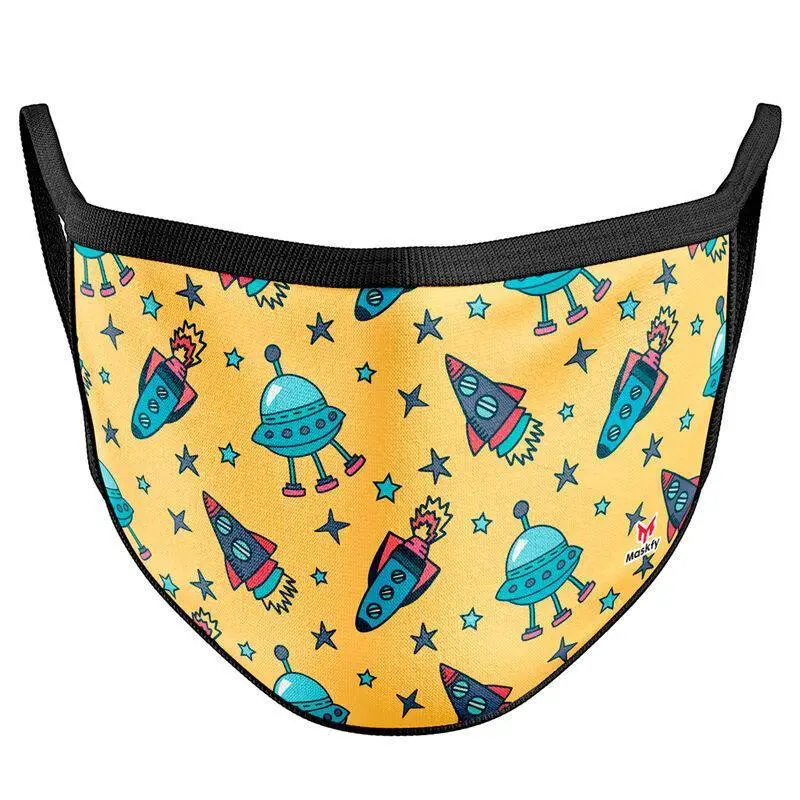 Maskfy Reusable Mask Rockets For Children 1