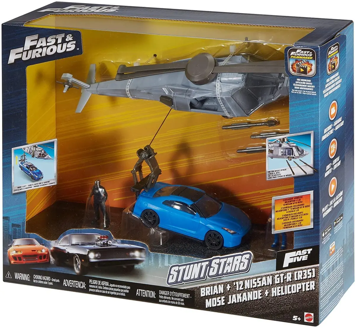 Mattel Fdn74 Fast & Furious Stunt Stars 1