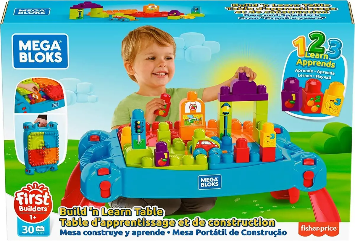 Mega Bloks Build & Learn Table Classic 2