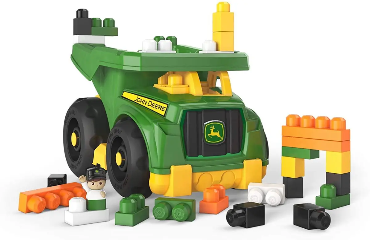 Mega Bloks Dbl30 John Deere Dump Truck 1