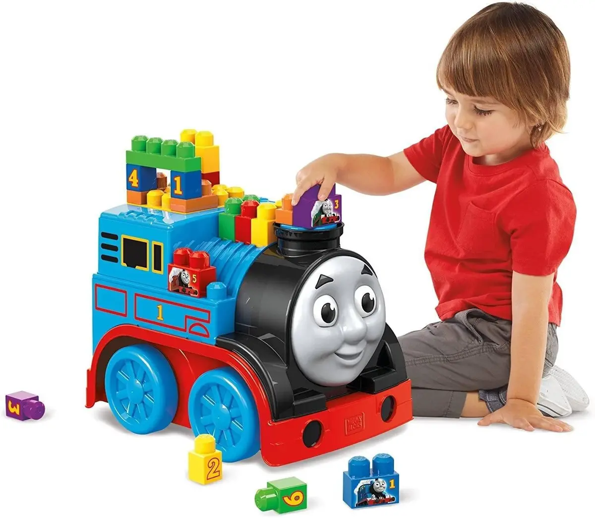 Thomas & Friends Mega Bloks Ffd63 Thomas & Friends Build & Go Thomas Baby & Toddler 1