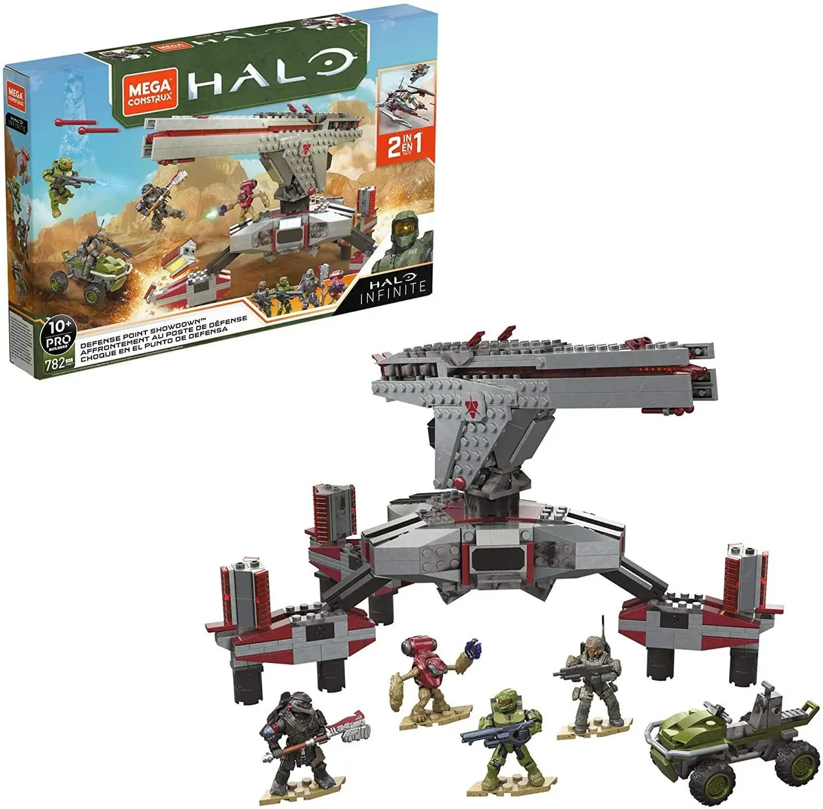 Mega Construx Halo Infinite Defense Point Showdown Construction Set 1