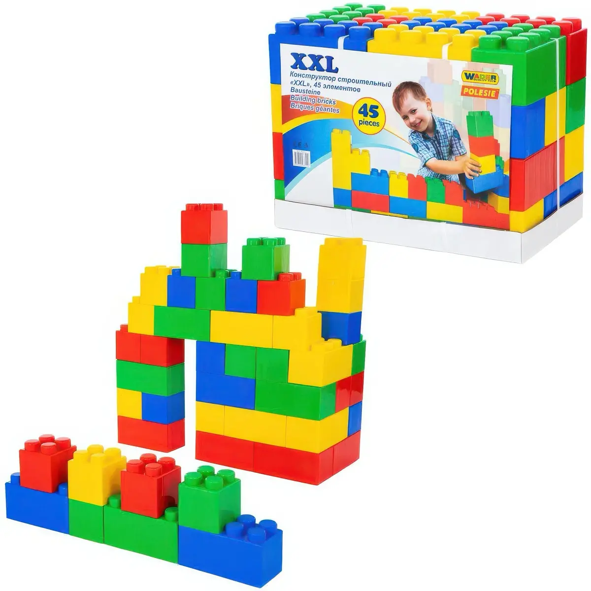 Mega Xxl Building Blocks 45 Pieces 1
