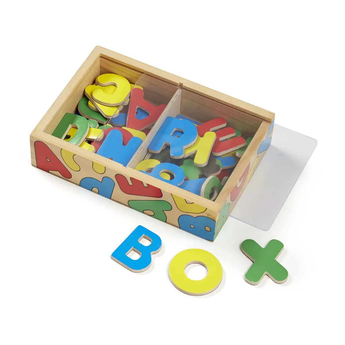 Melissa & Doug 10448 Wooden Letter Alphabet Magnets 1