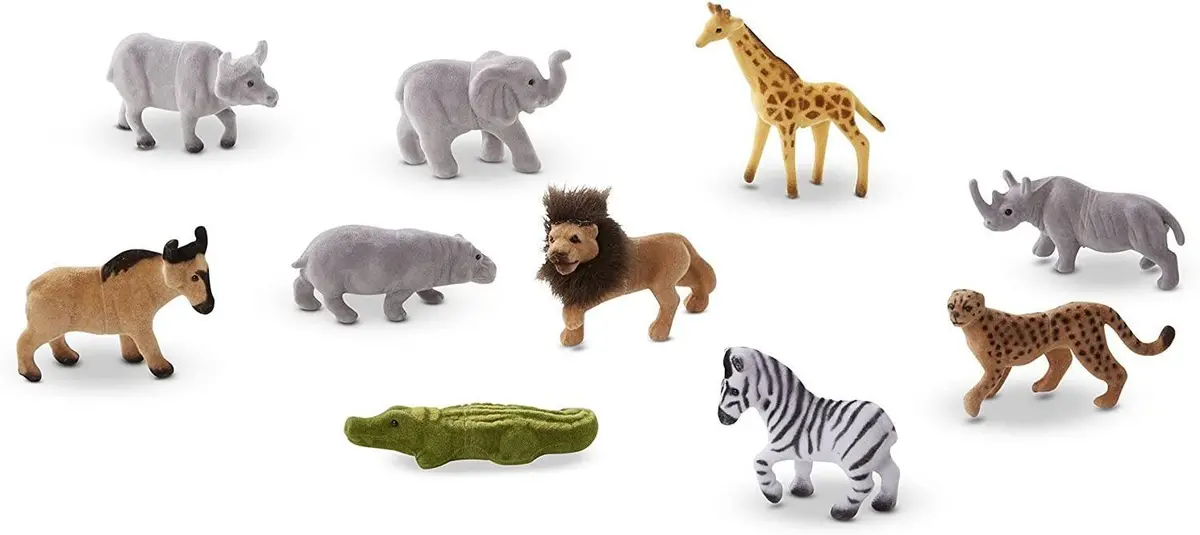 Melissa & Doug 10593 Safari Pals Animal Figurines Set 1