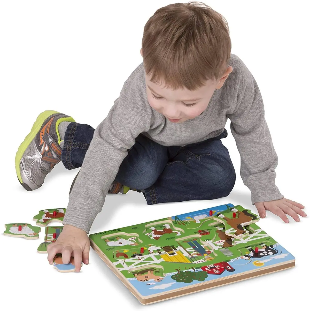 Melissa & Doug 10738 Old Macdonald's Farm Sound Puzzle 2