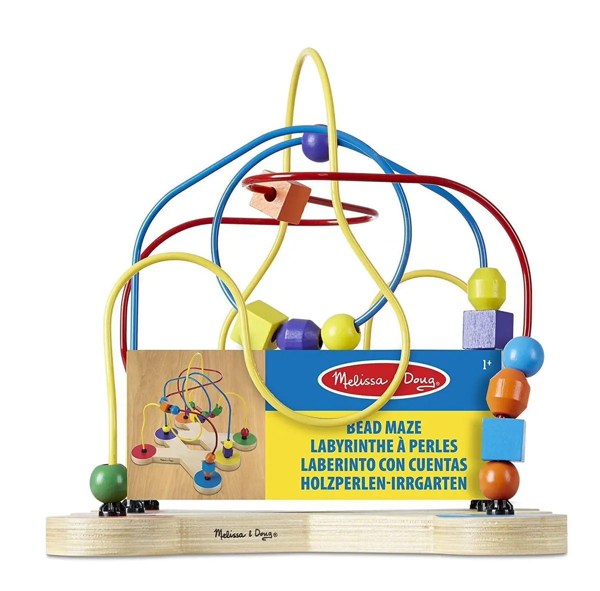Melissa & Doug 12281 Activity Baby Bead Maze Toy 1