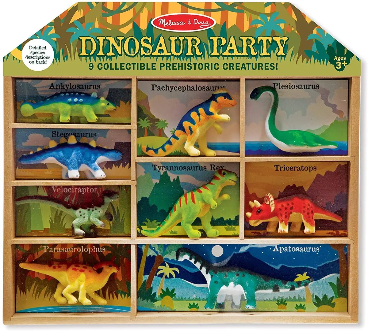 Melissa & Doug 12666 Dinosaur Party Figurines Playset 1