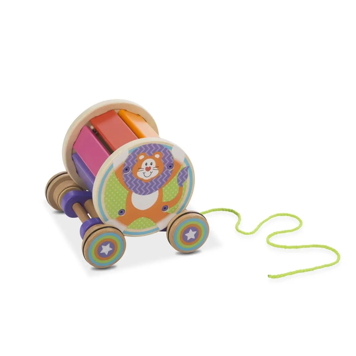 Melissa & Doug 13012 First Play Pull & Play Xylophone 1