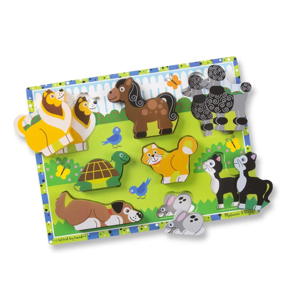 Melissa & Doug 13724 Pets Chunky Puzzle - 8 Pieces 1