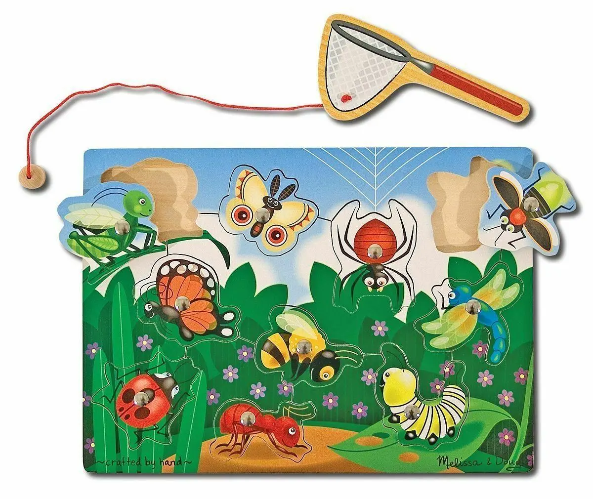 Melissa & Doug 13779 Bug-Catching Magnetic Puzzle Game 1