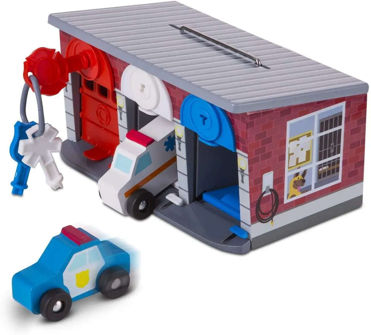 Melissa & Doug 14607 Keys & Cars Rescue Garage 1