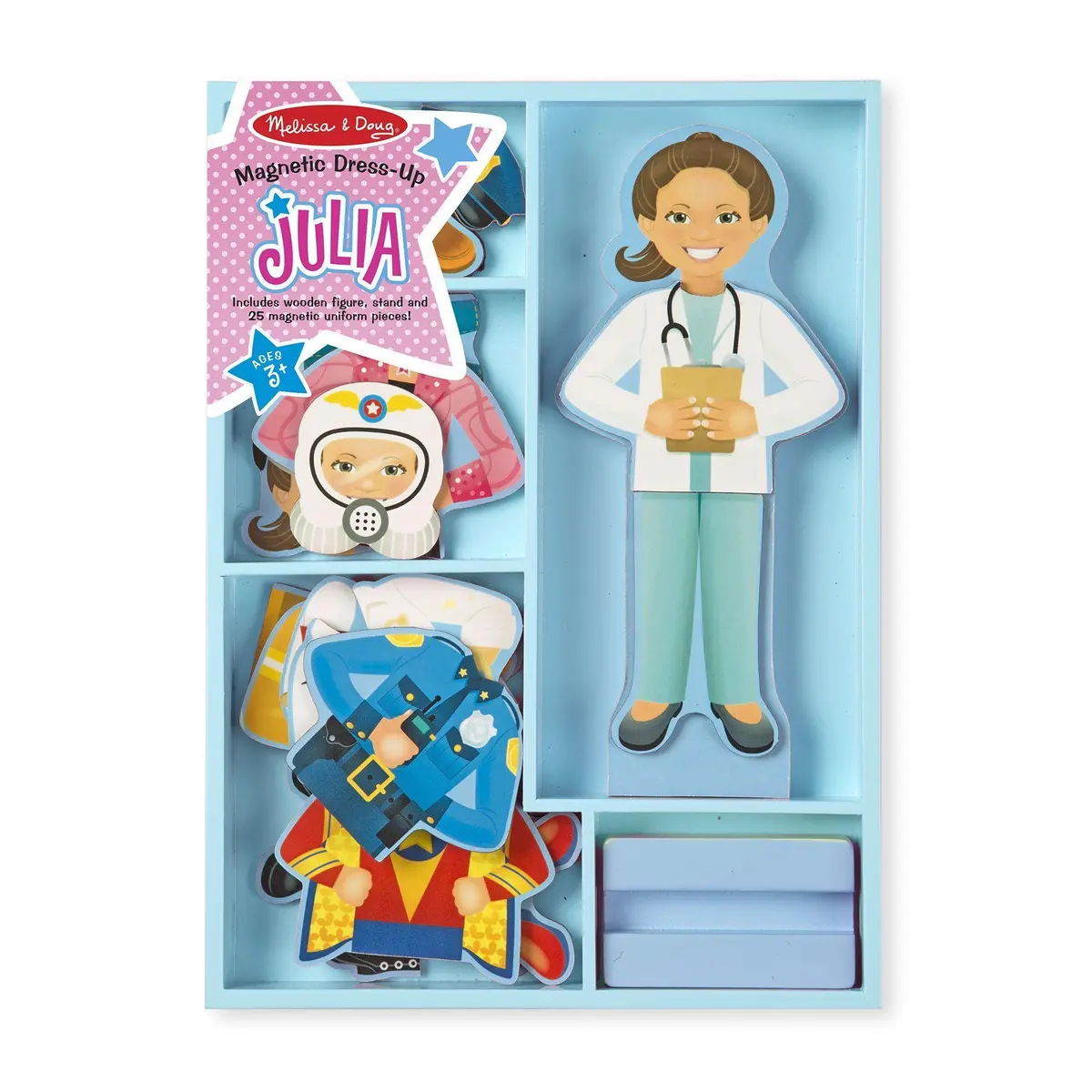 Melissa & Doug 15164 Julia Magnetic Dress-Up Playset 1