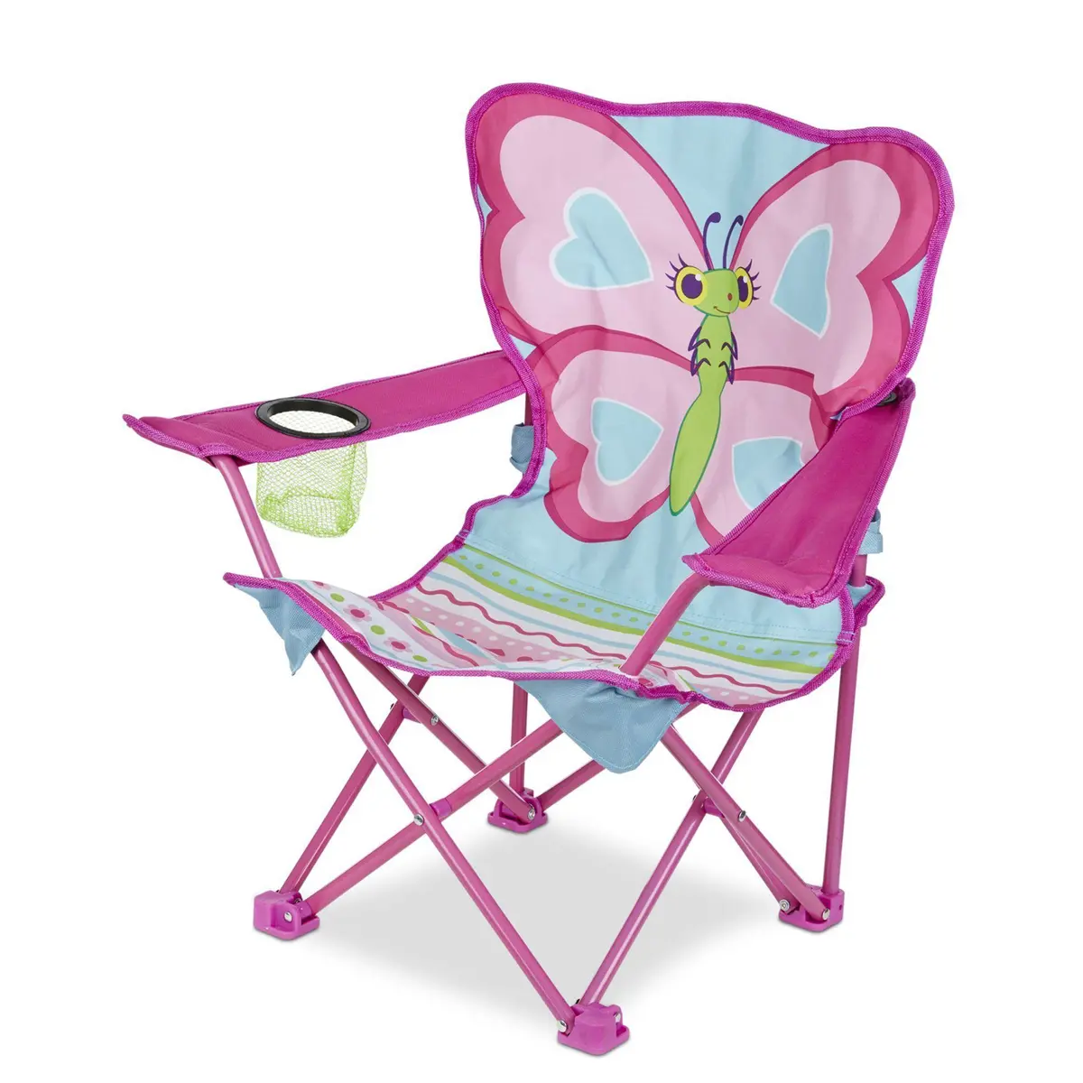 Melissa & Doug 16694 Cutie Pie Butterfly Camp Chair Outdoor 1