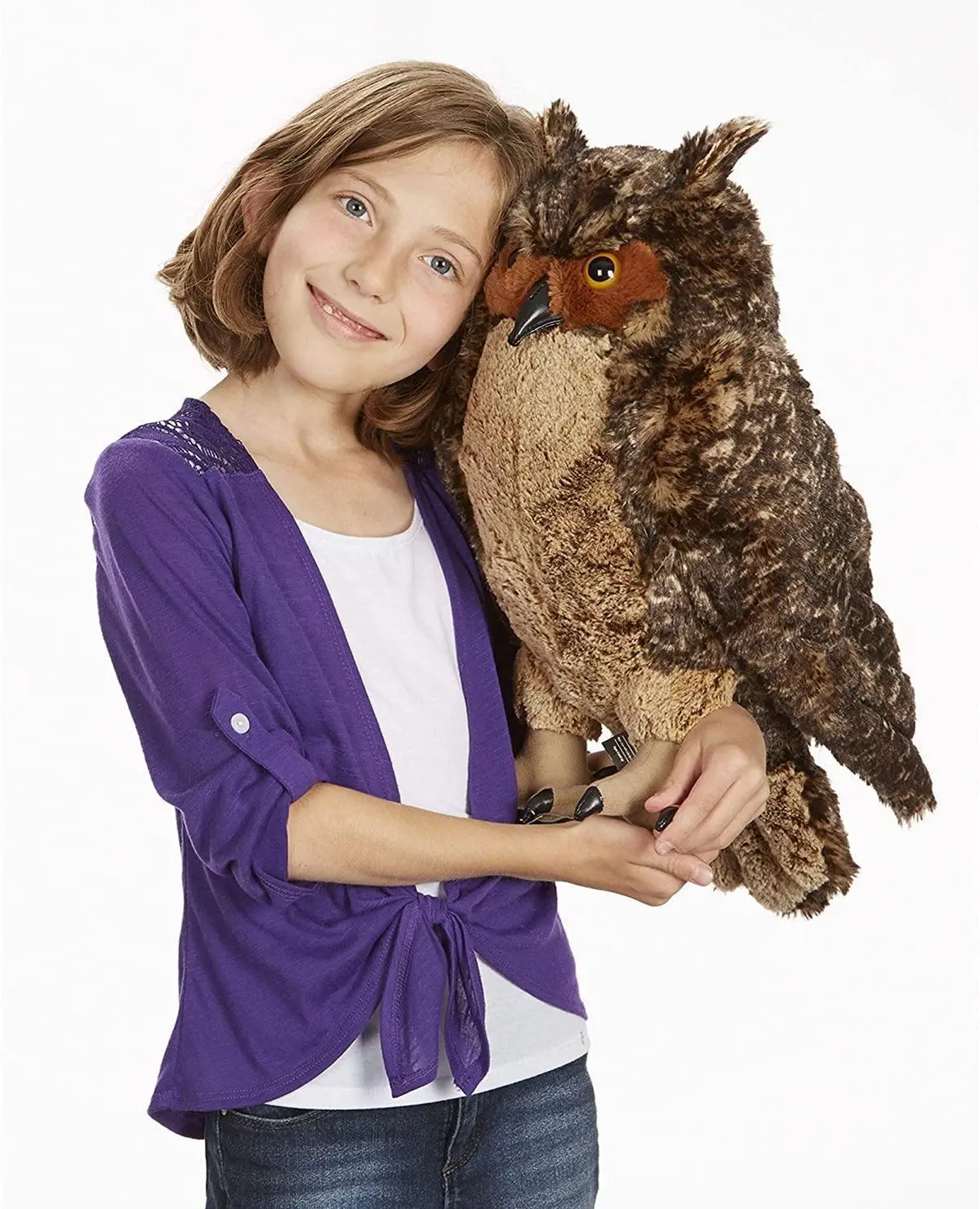 Melissa & Doug 18264 Large Owl Soft Toy 1