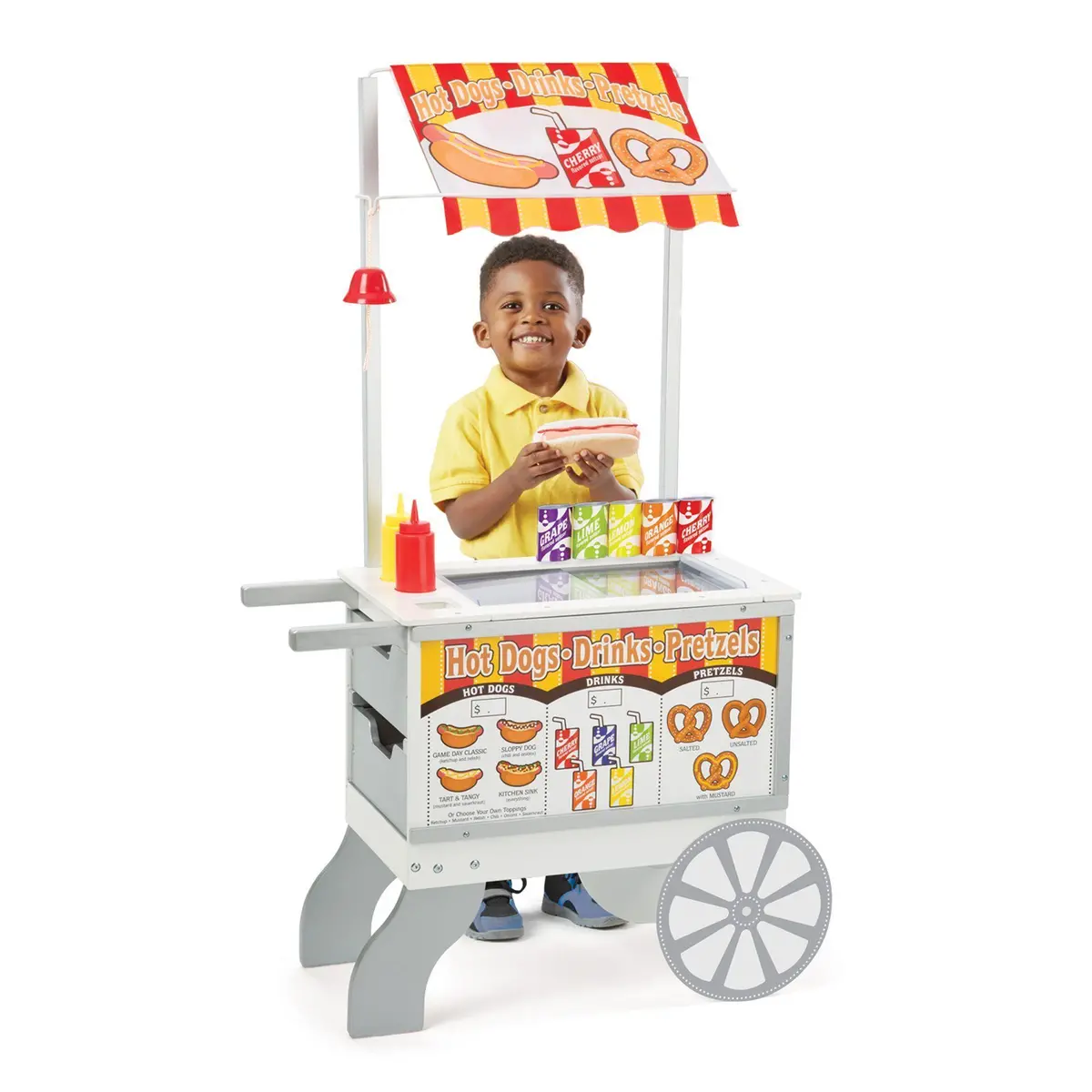 Melissa & Doug 19350 Snacks & Sweets Food Cart Furniture 1