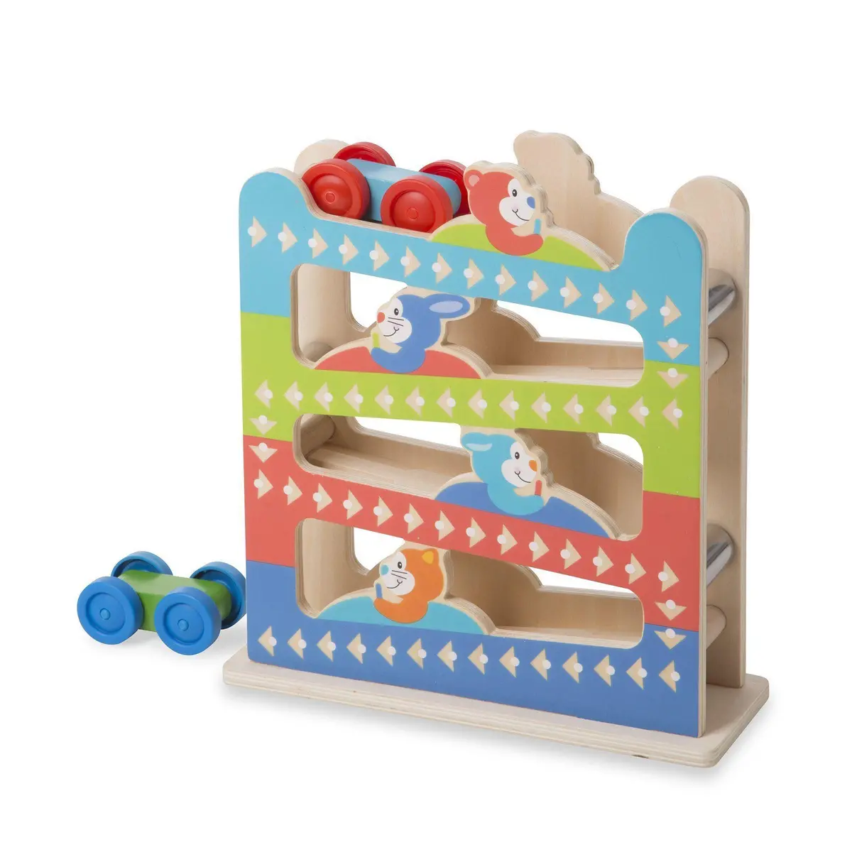 Melissa & Doug 40130 First Play Roll & Ring Ramp Tower 1