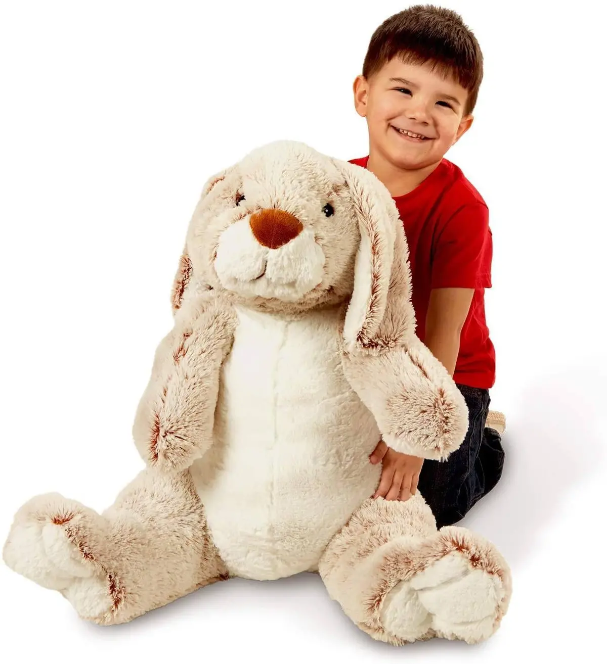 Melissa & Doug 40404 Jumbo Burrow Bunny Soft Toy 1