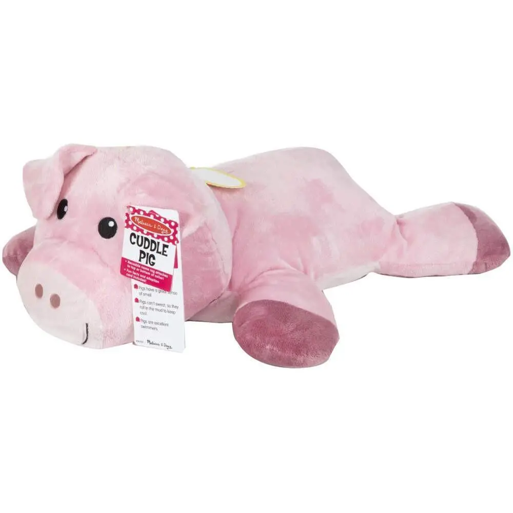 Melissa & Doug 40703 Cuddle Pig Jumbo Stuffed Animal 1