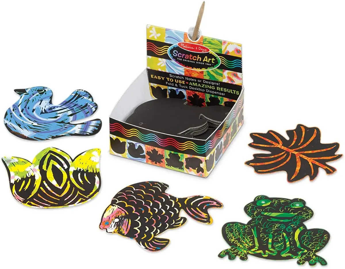 Melissa & Doug 42042 Scratch Art - Nature 1