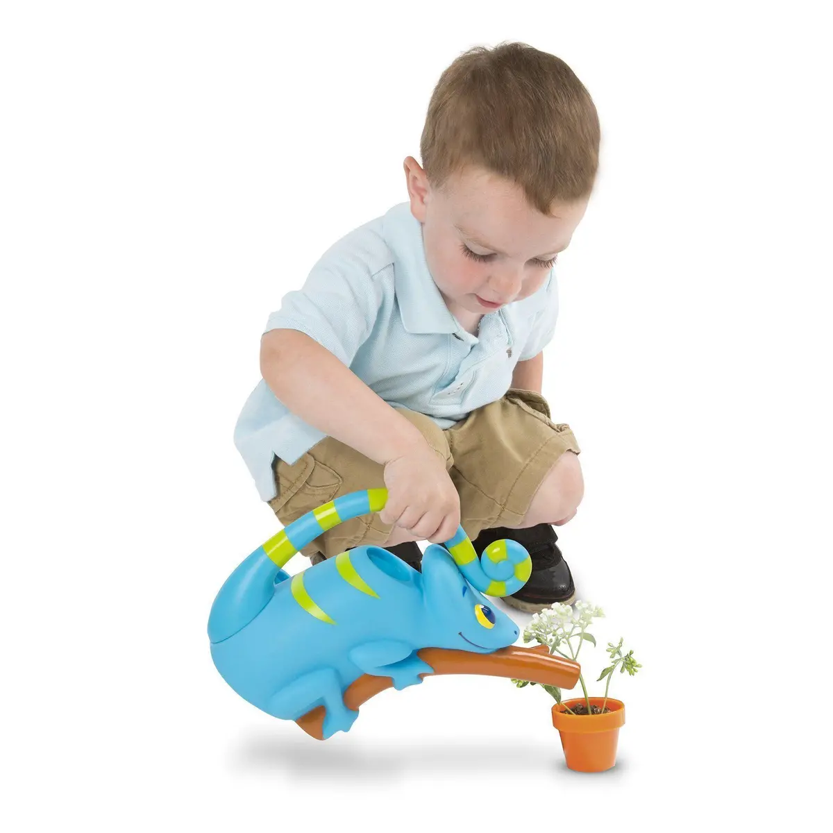 Melissa & Doug Camo Chameleon Watering Can Baby & Toddler 1
