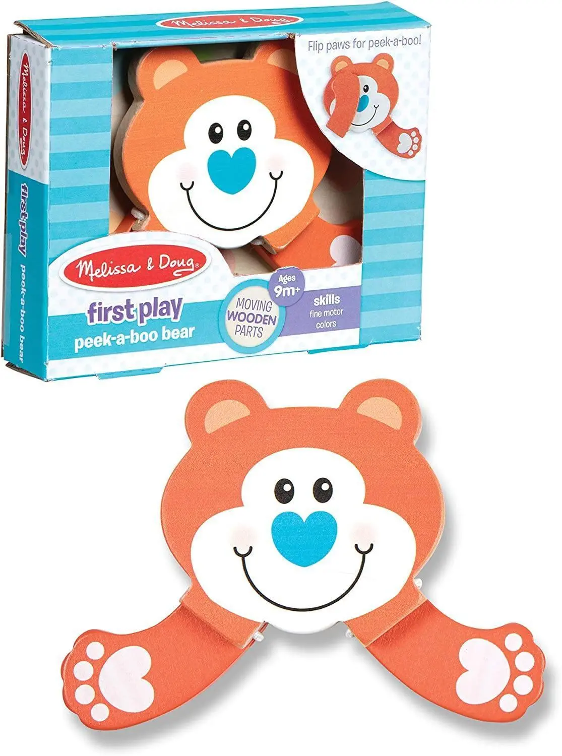 Melissa & Doug First Play Peek-A-Boo Bear 1