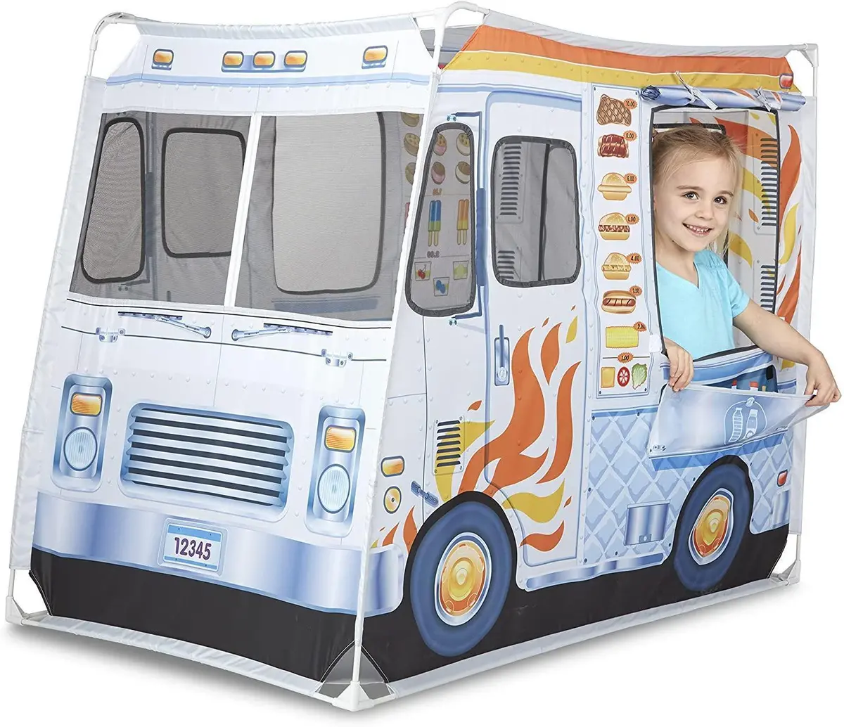 Melissa & Doug Food Truck Fabric Play Tent Playhouse 1