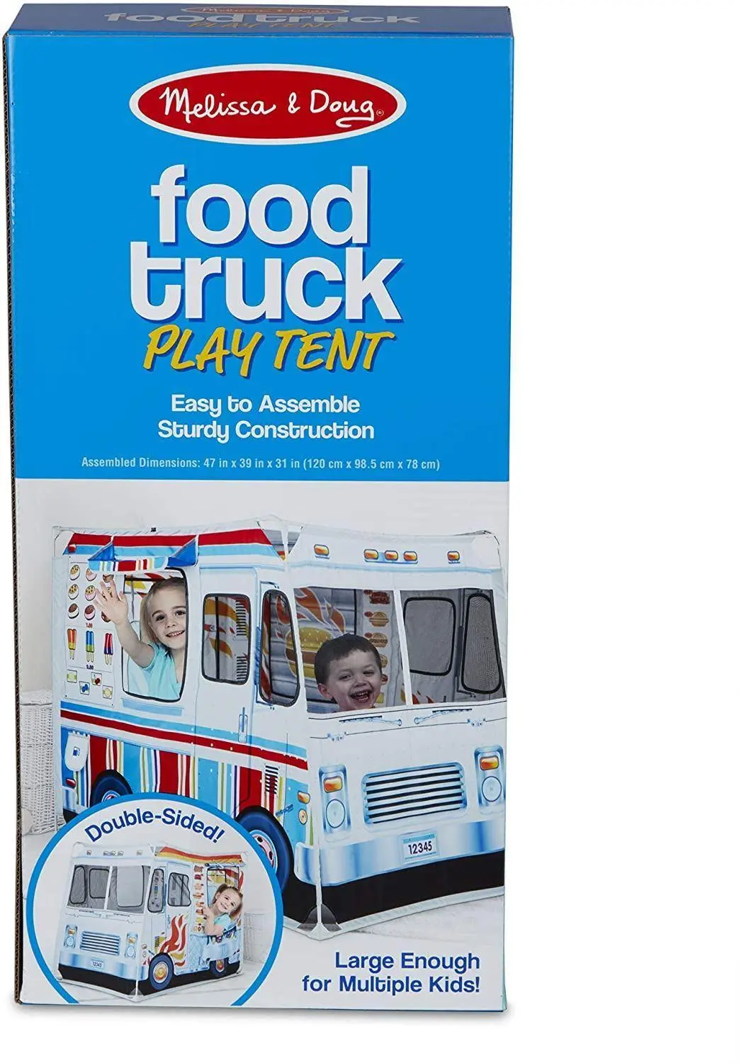 Melissa & Doug Food Truck Fabric Play Tent Playhouse 2