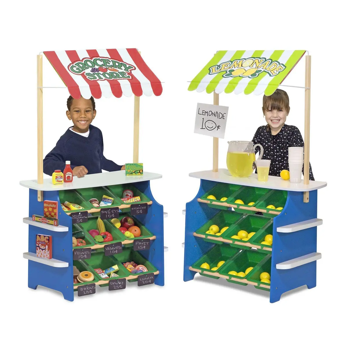Melissa & Doug Grocery Store / Lemonade Stand Activity Center 2