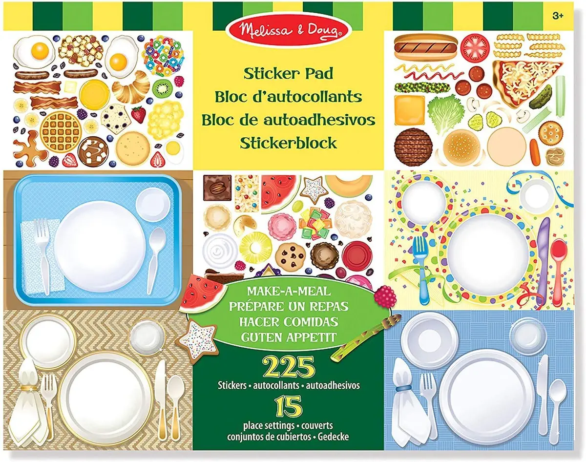 Melissa & Doug Make-A-Meal Sticker Pad 1