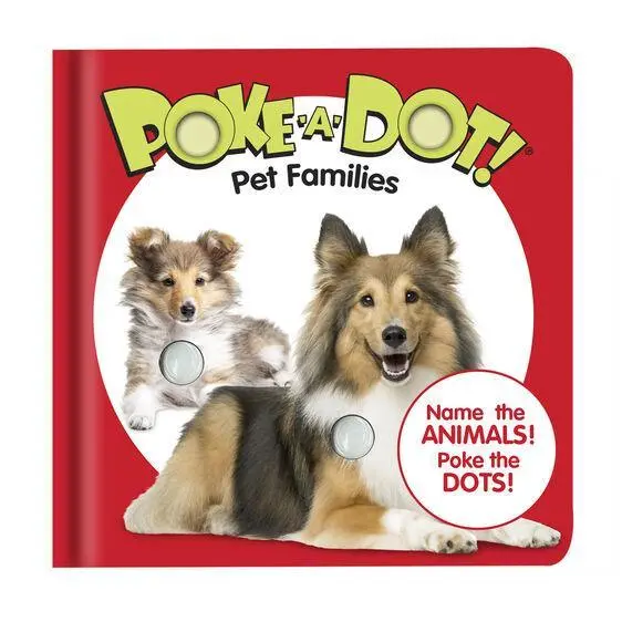 Melissa & Doug Poke-A-Dot - Pet Families Book 1