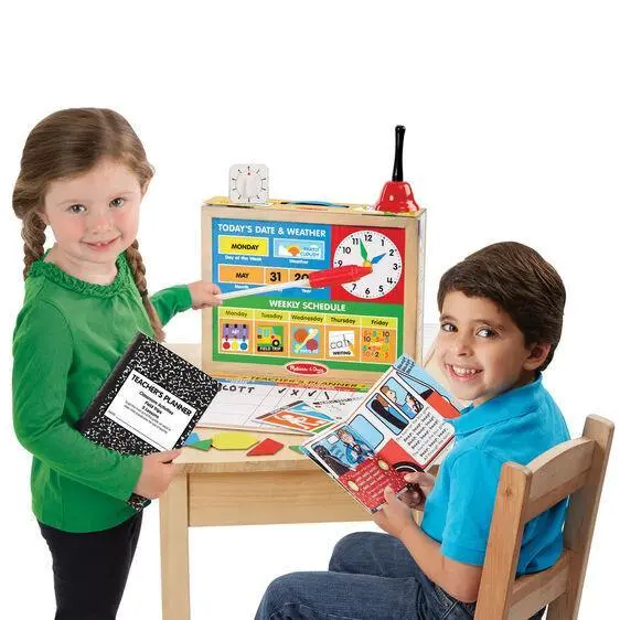 Melissa & Doug School Time! Classroom Play Set 1