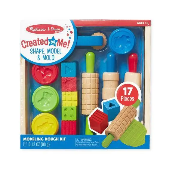 Melissa & Doug Shape Model & Mould Modelling Dough Kit 1