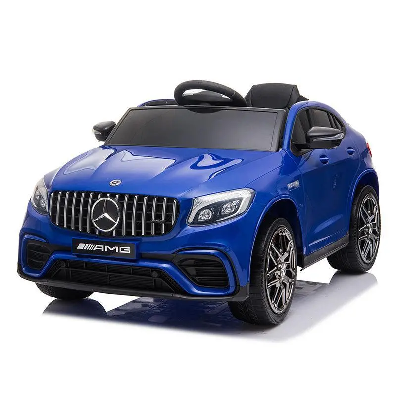 Mercedes-Amg Glc 63 S Coupe Battery Ride-On Car With Remote Control - Blue 1
