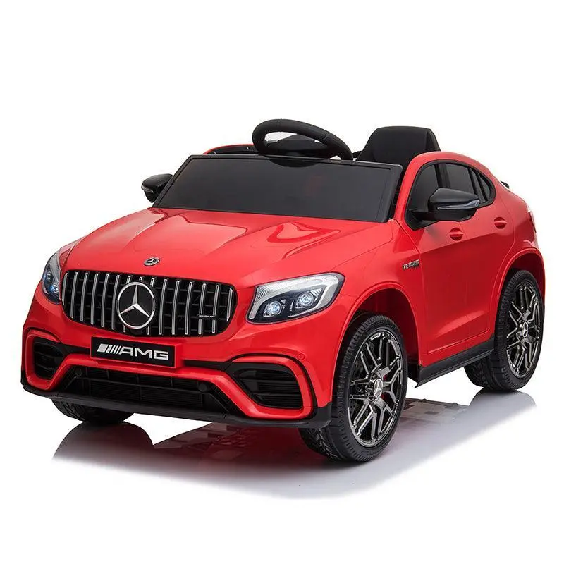 Mercedes-Amg Glc 63 S Coupe Battery Ride-On Car With Remote Control - Red 1