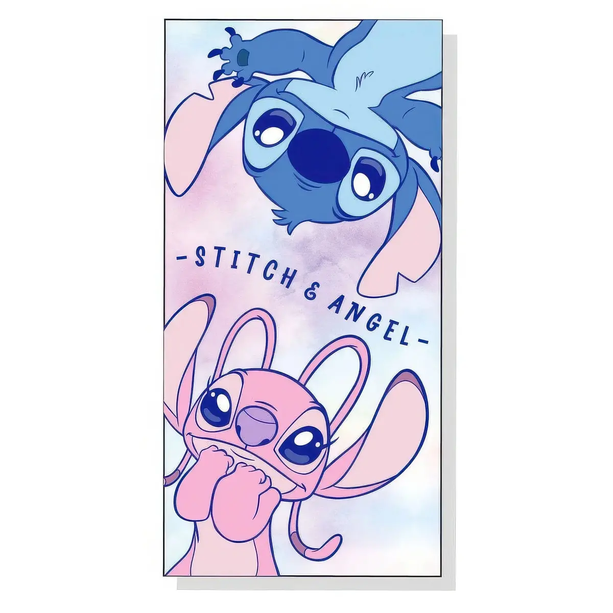 Disney Stitch & Angel Microfibre Beach Towel 💙 1