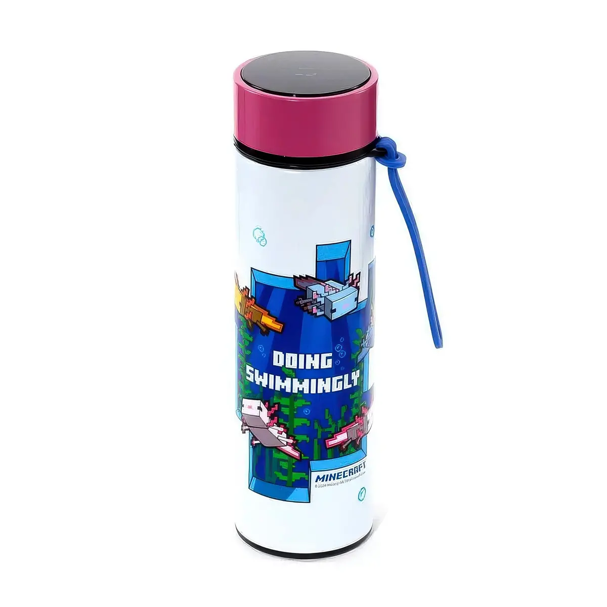 Minecraft Axolotl Thermos Stainless-Steel Bottle 450Ml 1