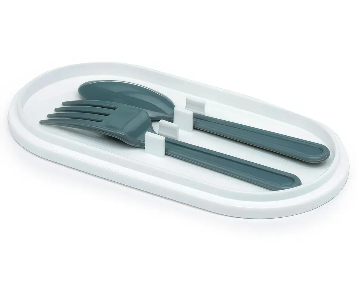 Minecraft Lunch Box And Cutlery 2