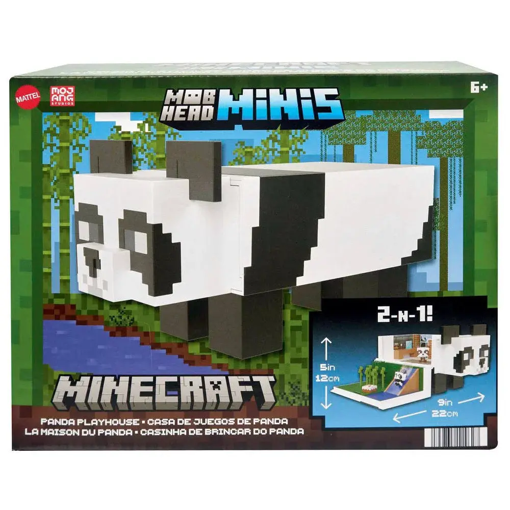 Minecraft Mini Hobhead Panda Playset 1