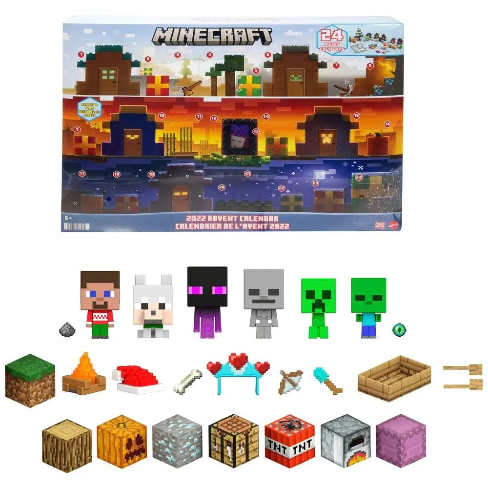 Minecraft Mob Head Minis Advent Calendar 1