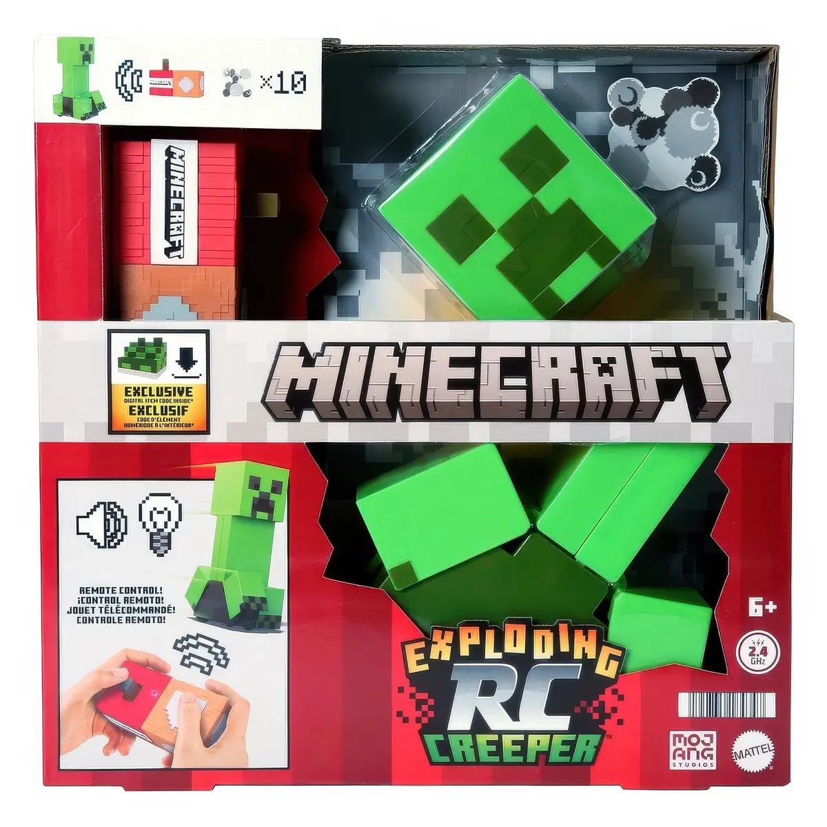 Minecraft Rc Exploding Light And Sounds Creeper 1