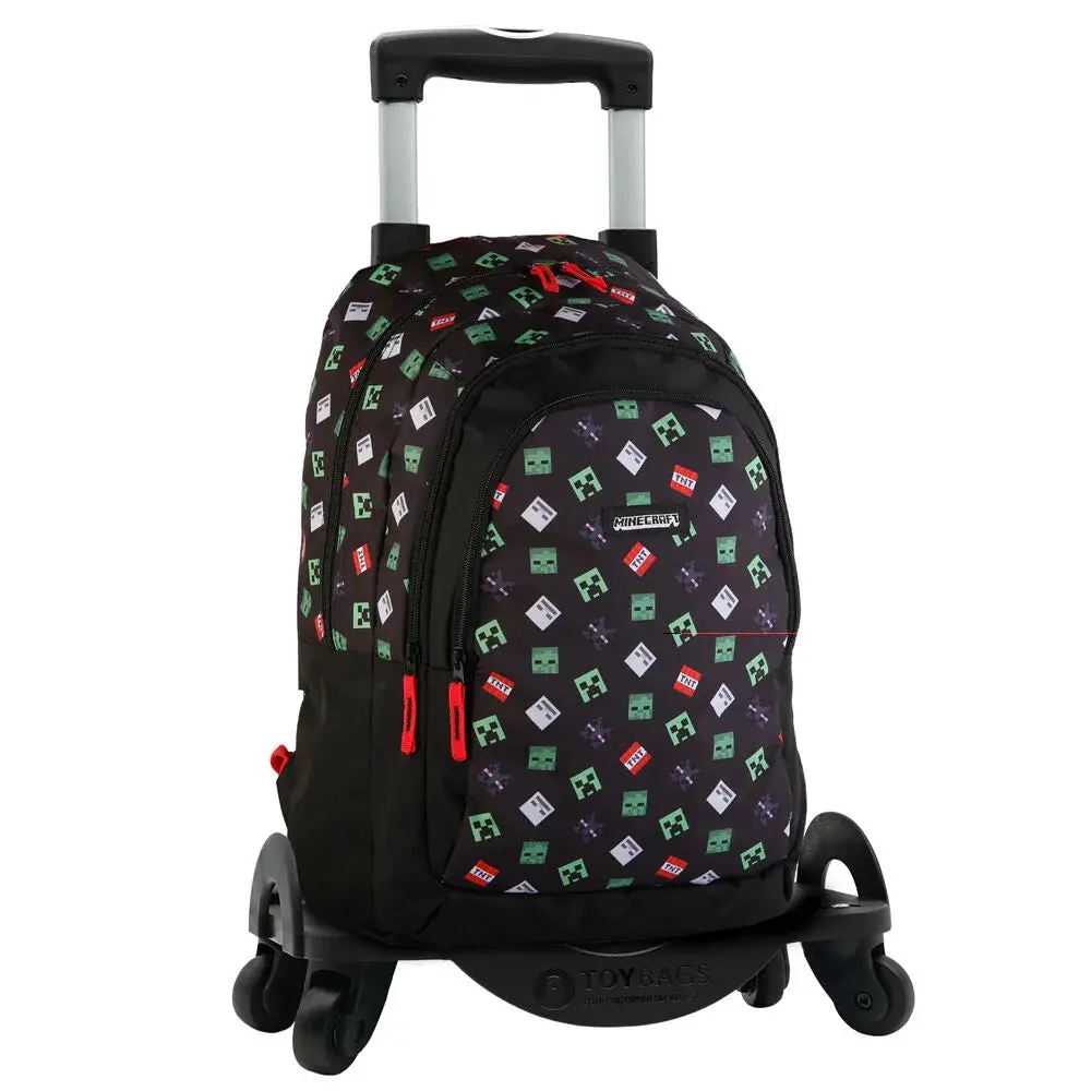 Minecraft Tnt Backpack & Toybags Trolley 42Cm 1