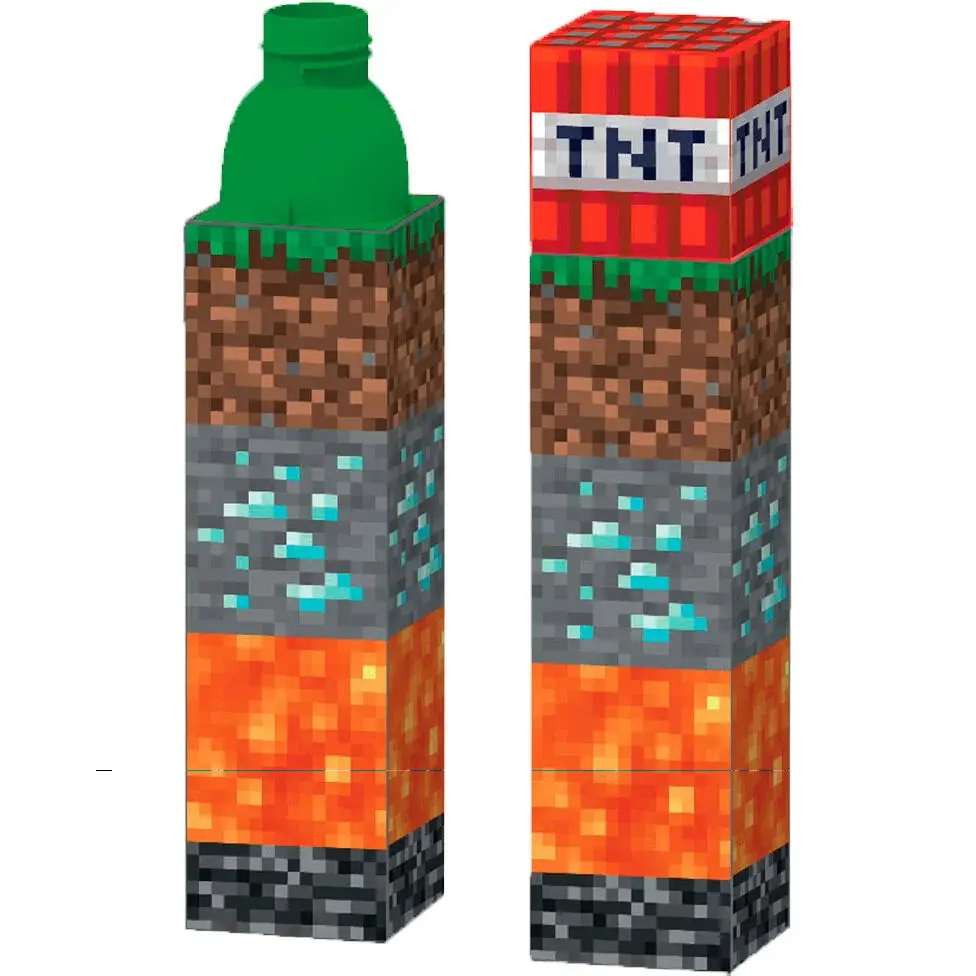 Minecraft Tnt Bottle 650Ml 1
