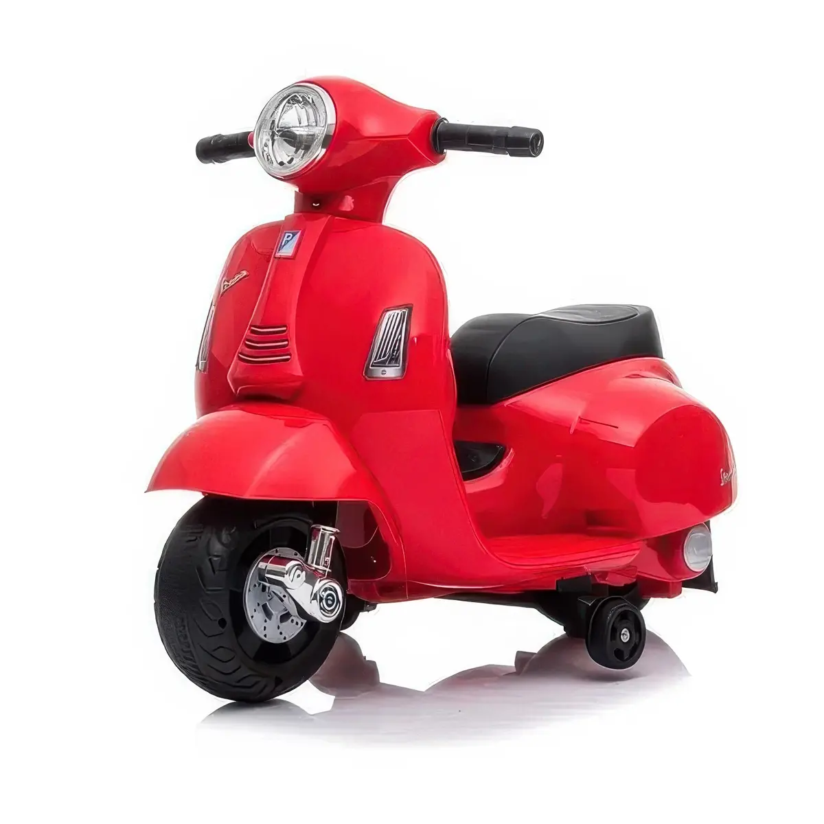 Mini Vespa Kids Electric 6V Battery Powered Motorbike Ride-On - Red 1