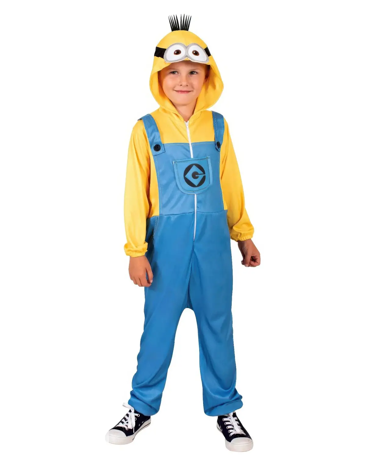 Minion Onesie Despicable Me 4 Kids Fancy Dress Costume - Size Large 1