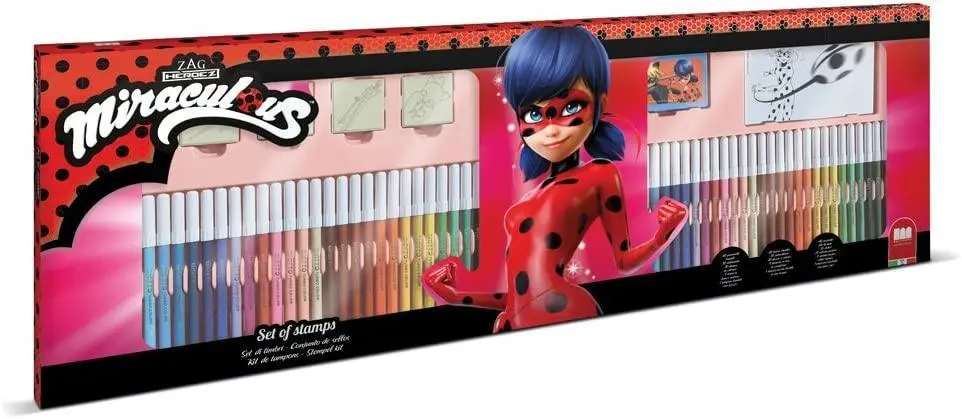 Miraculous 60 Markers Art Playset 1