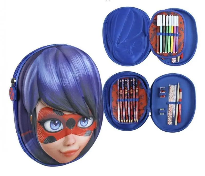 Miraculous Ladybug 3D Filled Pencil Case 1