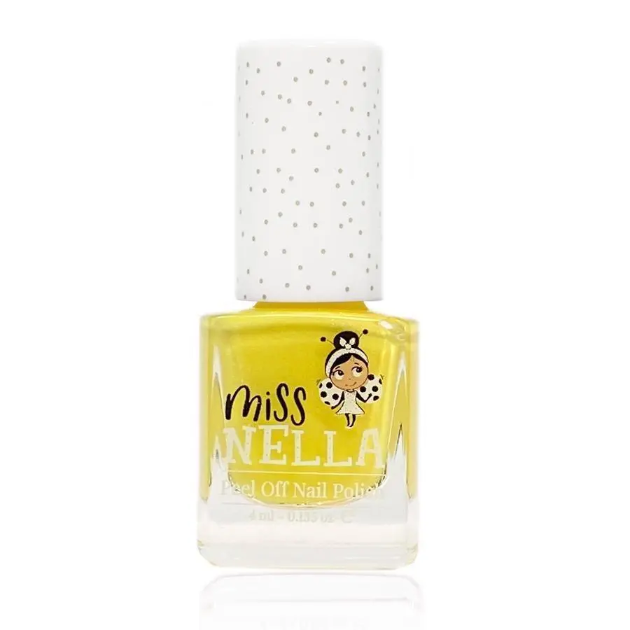 Miss Nella Banana Split 4Ml Peel Off Kids Nail Polish 1