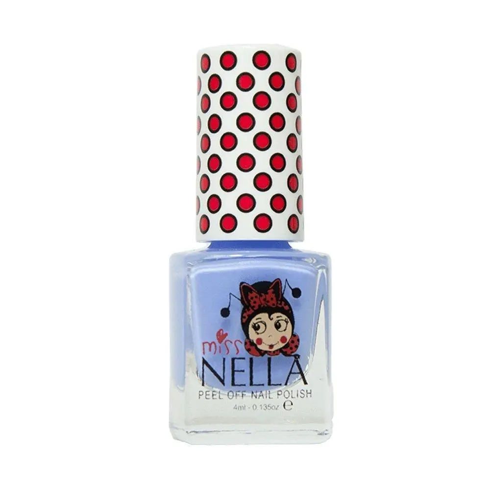 Miss Nella Blue Bell 4Ml Peel Off Kids Nail Polish Beauty 1